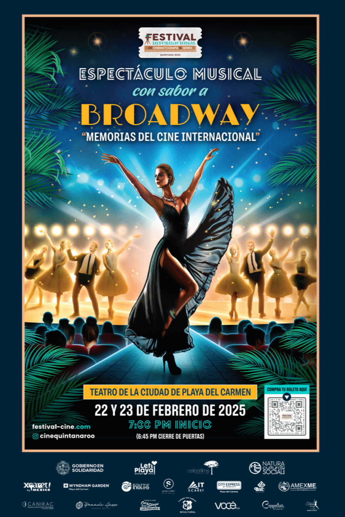 Musical Show with a Taste of Broadway Poster