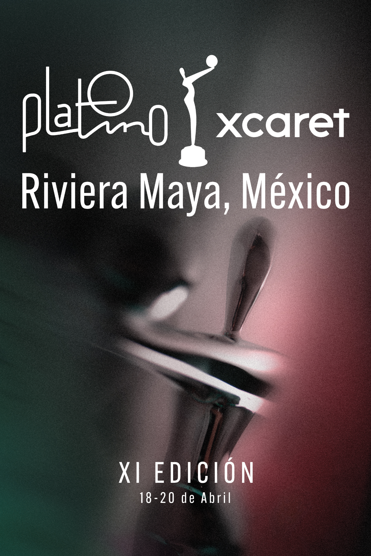 XI Premios Platino - Xcaret, Riviera Maya Poster