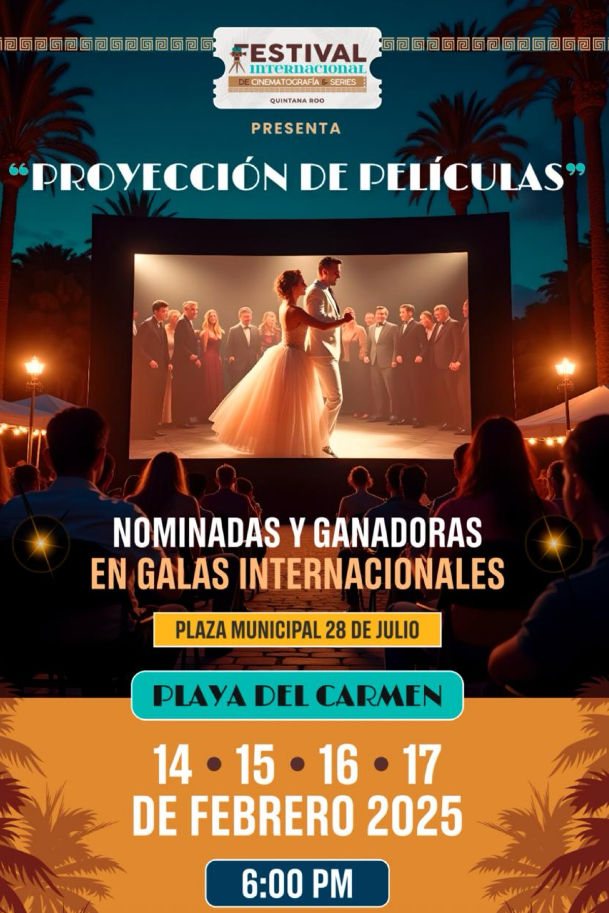 Mexican Caribbean International Film & Series Festival Poster